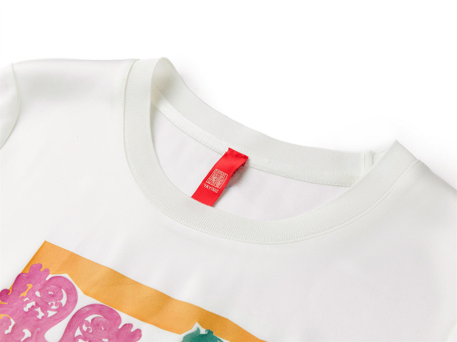 YAYING Triacetate Straight-Shoulder T-Shirt