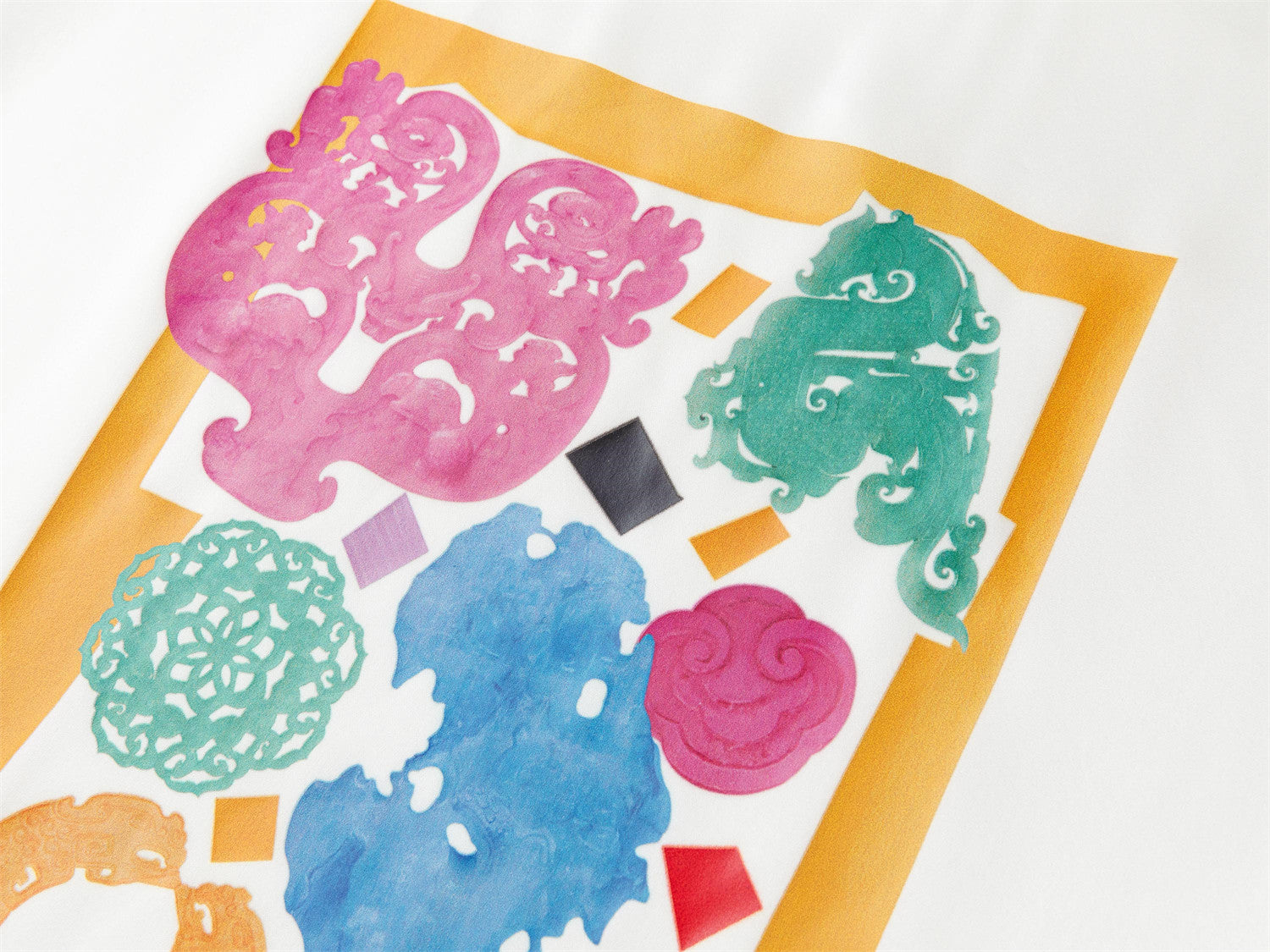 YAYING Triacetate Straight-Shoulder T-Shirt