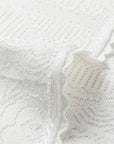 YAYING Jacquard Crew Neck Knit Cardigan EPKES9112AW