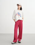 EP YAYING Long-Staple Cotton Sweatshirt EGKAC5309AW