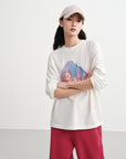 EP YAYING Long-Staple Cotton Sweatshirt EGKAC5309AW