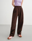 EP YAYING High-Waisted Sporty Tapered Pants EGKIA6419AK