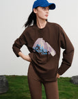 EP YAYING Long-Staple Cotton Sweatshirt EGKAC5309AK