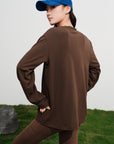 EP YAYING Long-Staple Cotton Sweatshirt EGKAC5309AK