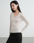 EP YAYING Machine Washable Wool Seamless Base Layer Top