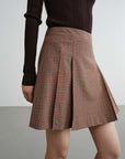 EP YAYING Plaid A-Line Skirt EGKIW3311AK