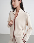 EP YAYING Mulberry Silk Knit Jacket EGKIS9123AW