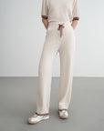 EP YAYING Mulberry Silk Knit Pants EGKIS9607AW