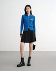 EP YAYING Wool Knit Zip-Up Sweater EGKIG9153AB