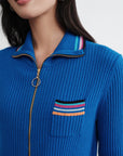EP YAYING Wool Knit Zip-Up Sweater EGKIG9153AB