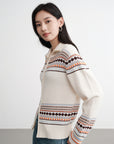EP YAYING Wool-Cashmere Knit Cardigan EGKAG9152AW