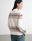 EP YAYING Wool-Cashmere Knit Cardigan EGKAG9152AW