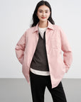 EP YAYING White Duck Down Pink Jacket EGKIAY919AF