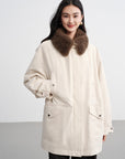 EP YAYING Wool Light Warm Parka