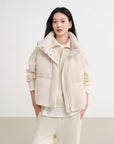 EP YAYING Goose Down Straight-Cut Vest EGKIAY018AM