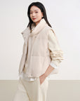 EP YAYING Goose Down Straight-Cut Vest EGKIAY018AM