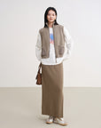 EP YAYING Ribbed 100% Cashmere