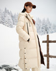 EP YAYING Thickened Warm Goose Down Coat EGKIAY205AM