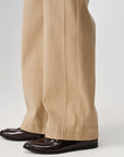EP YAYING High-Waist Relaxed Straight-Leg Jeans