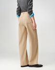 EP YAYING High-Waist Relaxed Straight-Leg Jeans