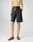 EP YAYING Leather Shorts