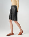EP YAYING Leather Shorts