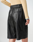 EP YAYING Leather Shorts