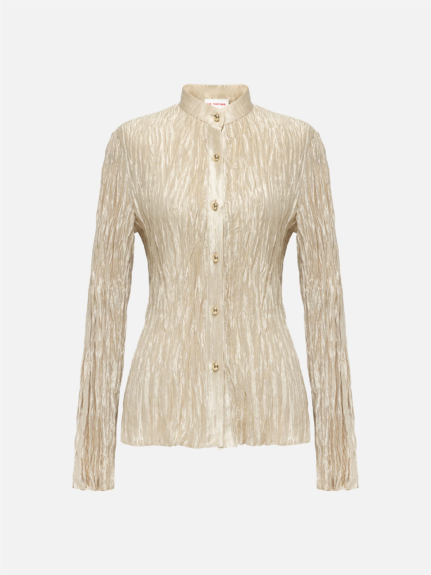 EP YAYING Waist-Cinching Slim-Fit Shirt EGKPA2236AE