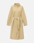EP YAYING Stand Collar Belted Trench Coat EGKPA7302AE
