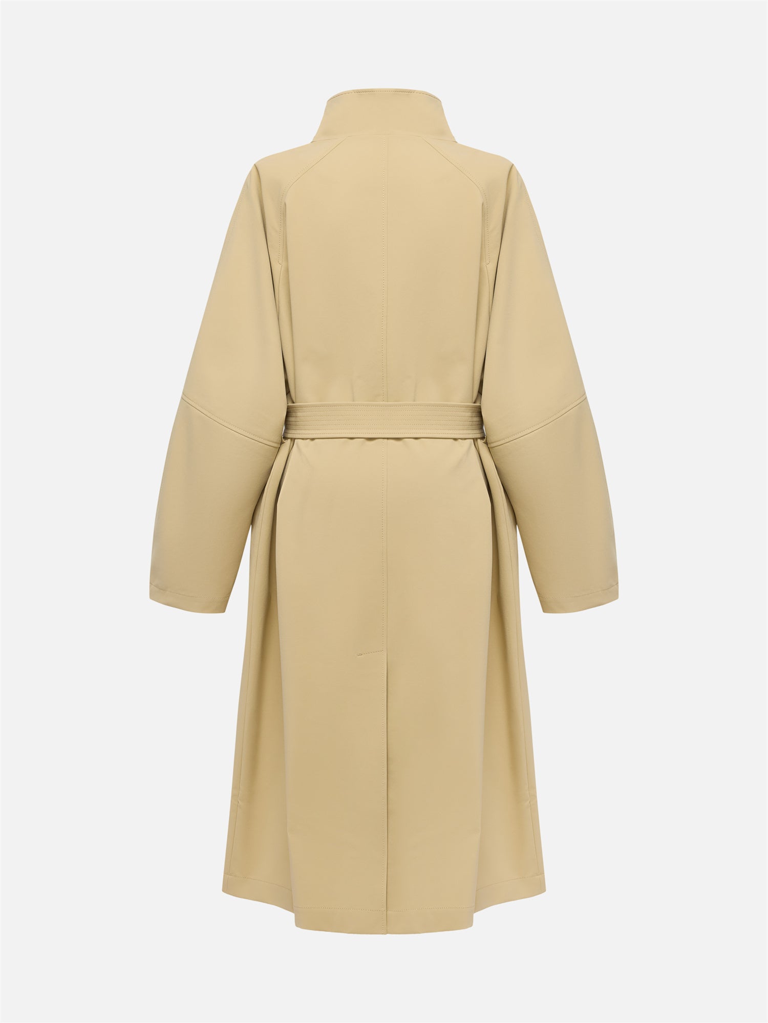 EP YAYING Stand Collar Belted Trench Coat EGKPA7302AE