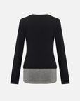 EP YAYING Slim-Fit Knit Base Layer Top EGKAS5507AH