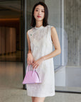 EP YAYING Silk Embroidered Dress