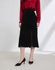 EP YAYING Velvet Mermaid Skirt