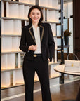 YAYING Triacetate Waist-tailored Suit Jacket