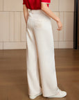YAYING Triacetate Straight-leg Pants