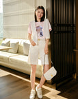 YAYING Acetic Acid Straight Shoulder Coat