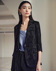 EP YAYING Silk Blazer