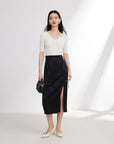 EP YAYING Chinese Style New Traditional Half Skirt