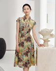 YAYING elegant floral print dress