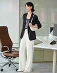 EP YAYING Silk Blazer