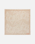 EP YAYING Silk Letter Print Scarf