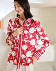 YAYING Silk Printed Shirt