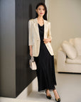 EP YAYING Silk Blazer