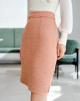 YAYING Fragrant Style Tweed Skirt EPIAS3123AO