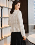 YAYING Mulberry Silk Embroidered Jacket