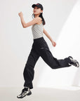 EP YAYING Outdoor Sport Wide-leg Pants