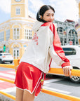 EP YAYING Color Block Sports Jacket