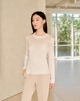 YAYING Crew Neck wool Knit Sweater