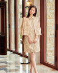 YAYING National Style Pleated Qipao Dress