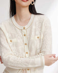 EP YAYING Wool Jacquard Knitwear
